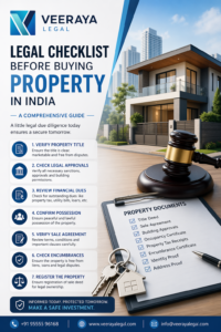 Legal Checklist Before Buying Property in India: A Comprehensive Guide.